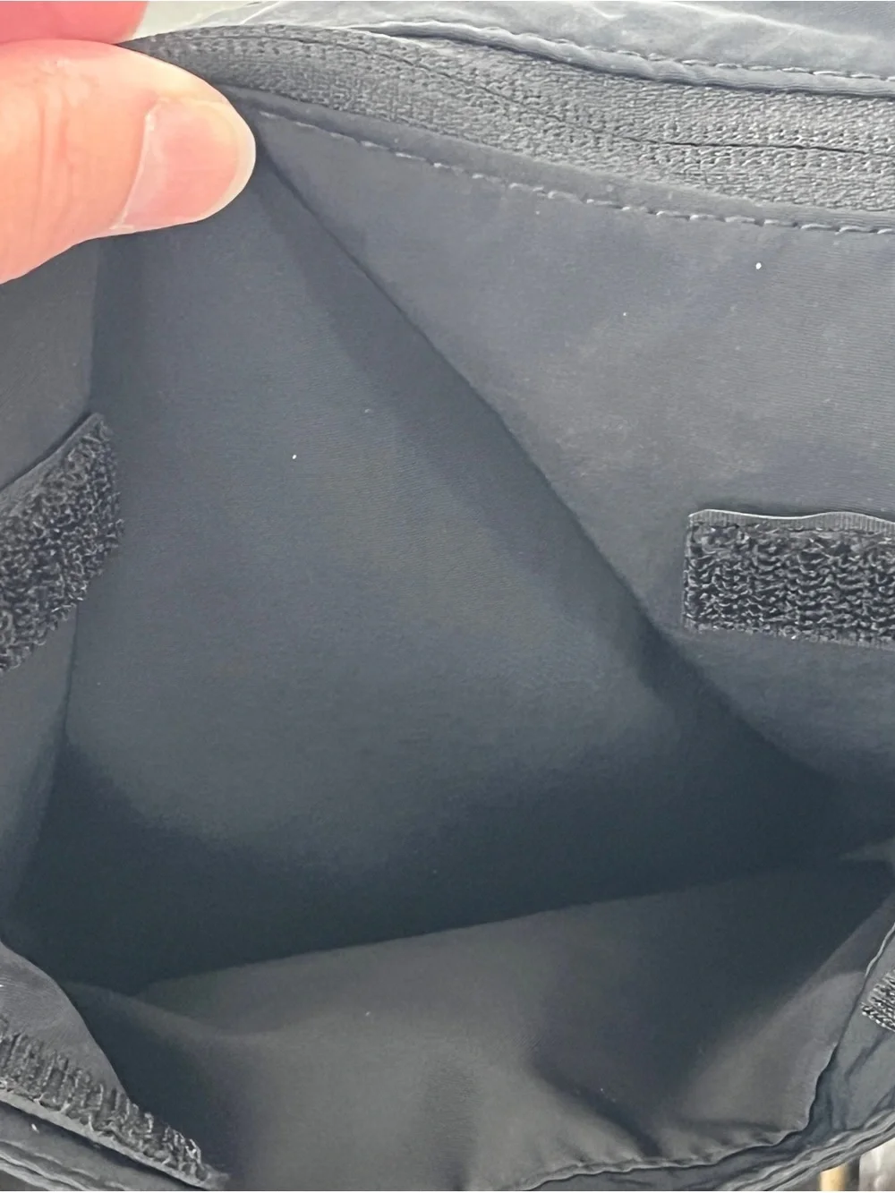 Black Gymshark Crossbody Sling Bag
